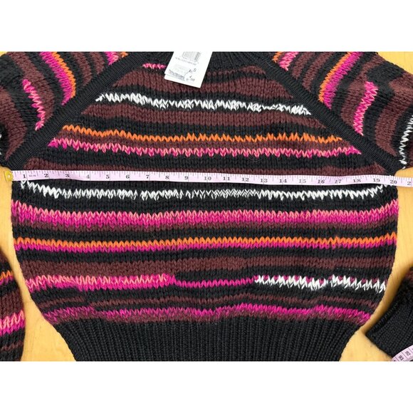 Mother The Bell-Sleeve Jumper Crop in Light Trails NWT Small $325 - Picture 8 of 11